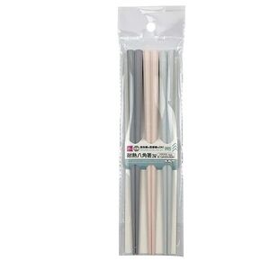 NEW Daiso Heat Resistant Octagonal Chopsticks in pastel colors 23cm / 3 Pairs